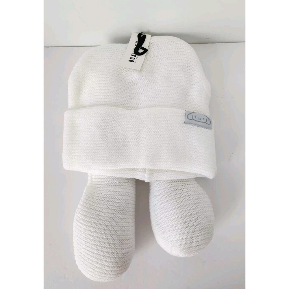 Box Lunch Cinnamoroll Moving Ear Beanie Cosplay White Knitted New In Package